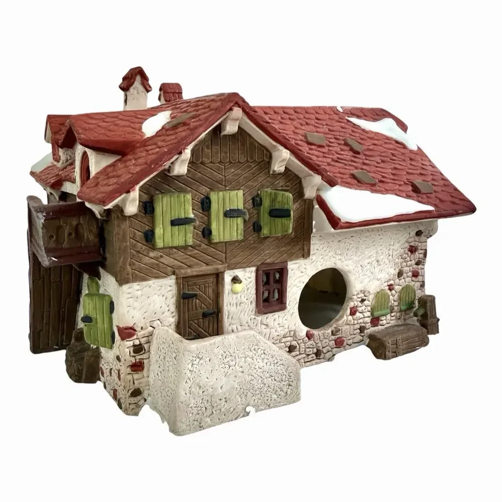 RARE VTG 1987 Department 56 Alpine Village Series Josef Engel Farmhouse Retired